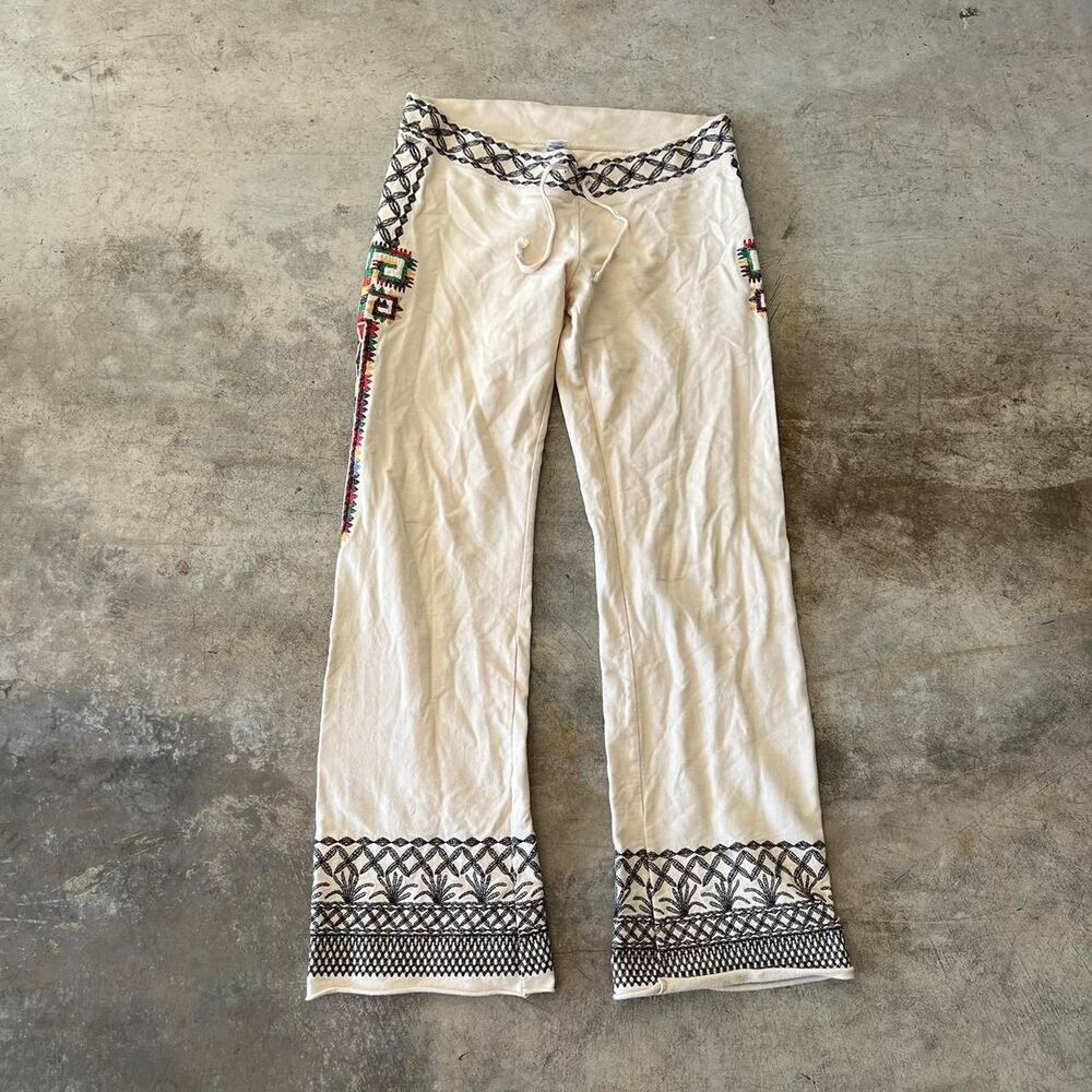 lucky brand XS Flare boho indie Sweatpants womens - Picture 2 of 4